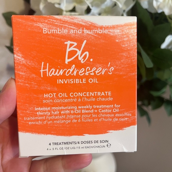 BUMBLE AND BUMBLE • HAIRDRESSER'S INVISIBLE OIL HOT OIL CONCENTRATE • NEW - Picture 4 of 6